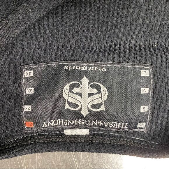 The Saints Sinphony one of a kind Henley style shirt XL
EUC very gently worn - Picture 8 of 10